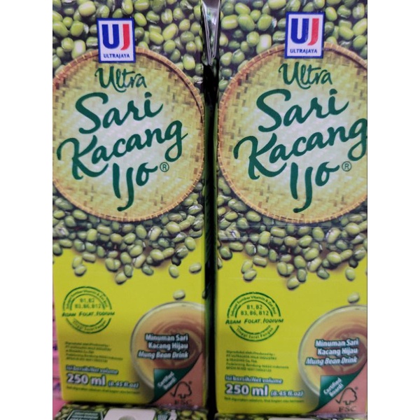 

Ultra Sari Kacang Ijo 250ml