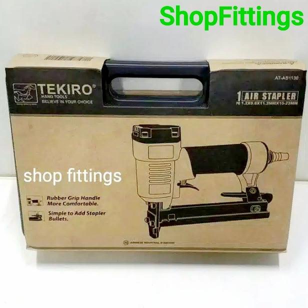 

Mesin Staples Angin Paku Tembak U Pneumatic Air Nailer Stapler Gun