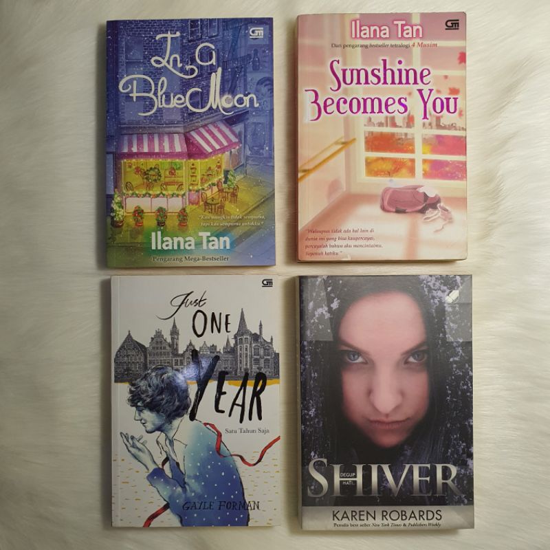 Sunshine Becomes You In a Blue Moon Ilana Tan Just One Year Gayle Forman