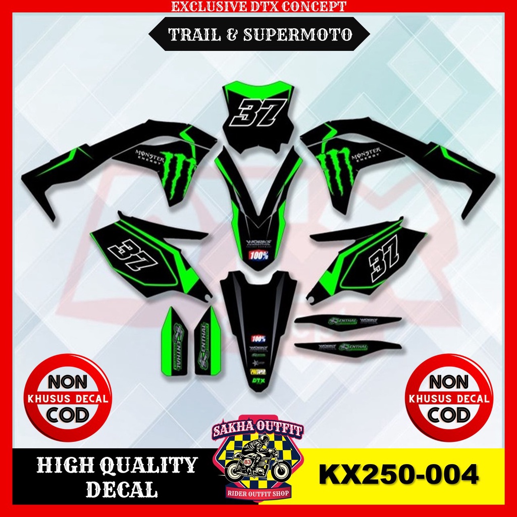 decal kx 450