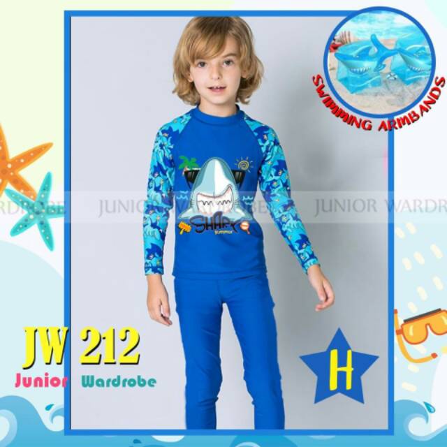 JW212 BAJU RENANG BOY BONUS PELAMPUNG