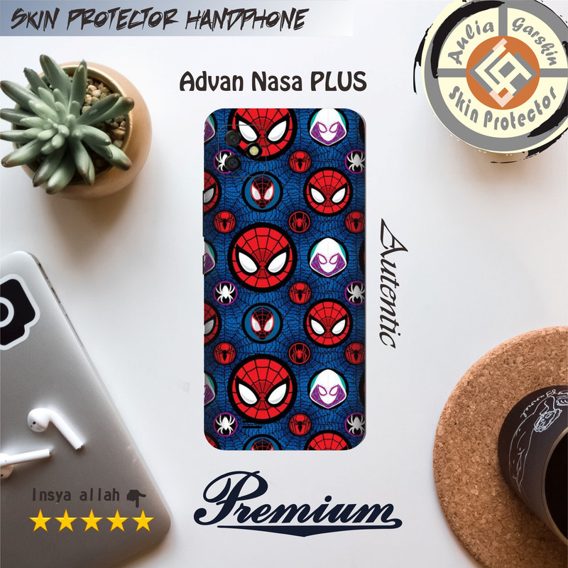 Garskin Hp Advan Nasa Plus  Motif Mask  - Free Custom Motif