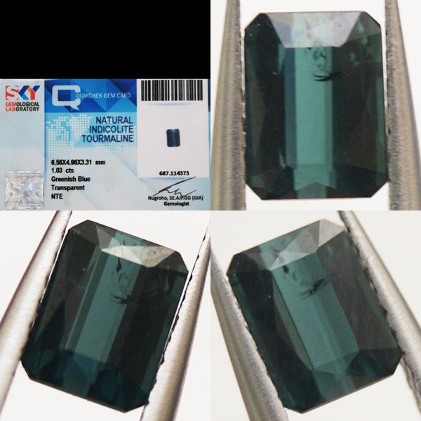 Natural Tourmaline + Memo