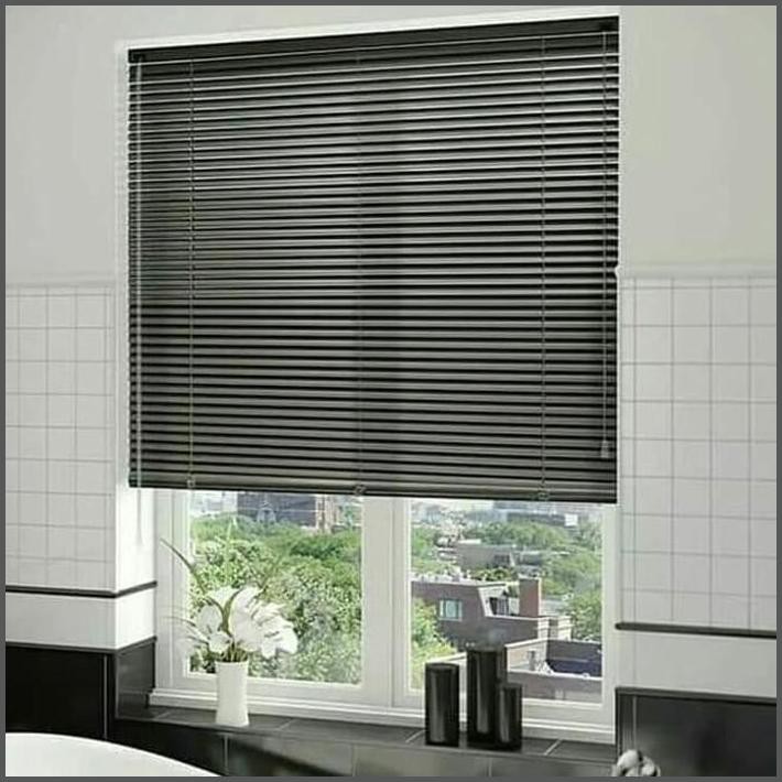 Ready Stock Tirai Jendela Gorden Gulung Pvc Roller Blind Venetian 220x120 Cm Impor Ju05 Shopee Indonesia