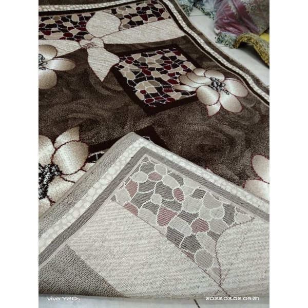 Karpet permadani flower chick 120 x 160 cm