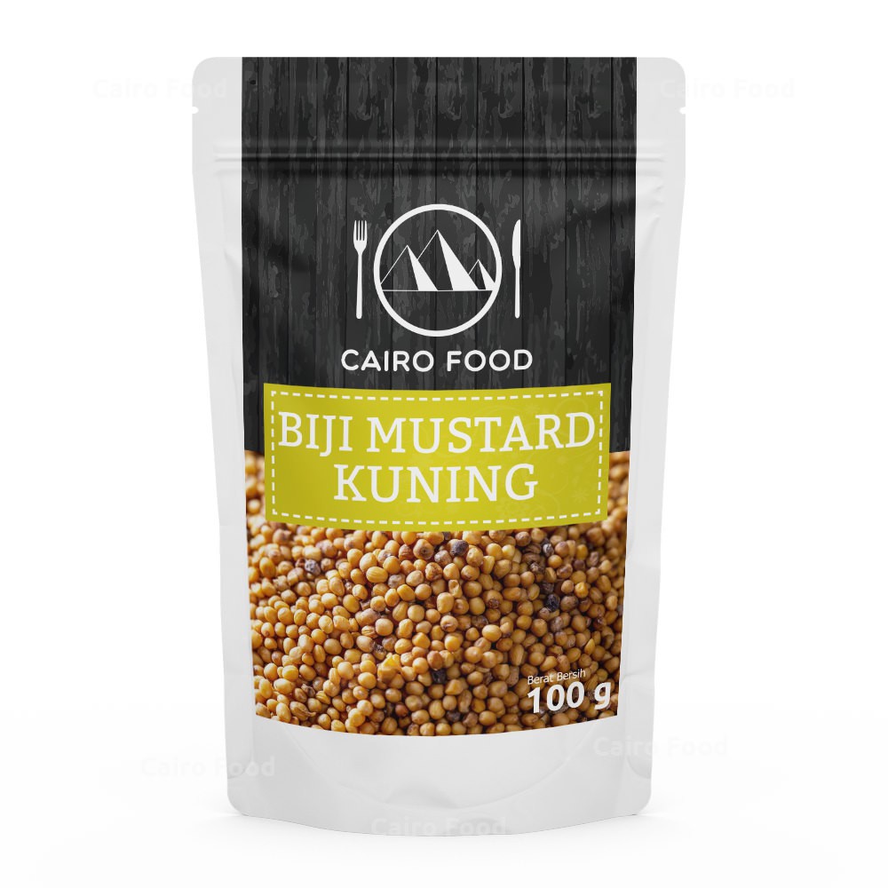 

Cairo Food Biji Mustard Kuning Bubuk - 100 Gram
