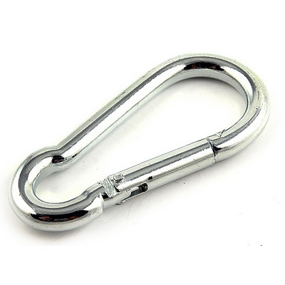 Karabiner Besi Mountaineering Outdoor Camp Murah - Silver