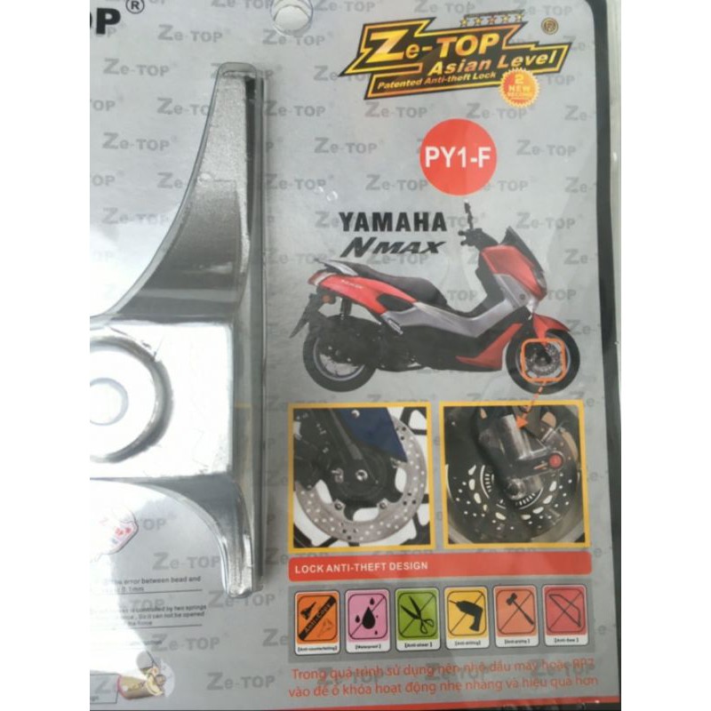 Gembok cakram Nmax zetop