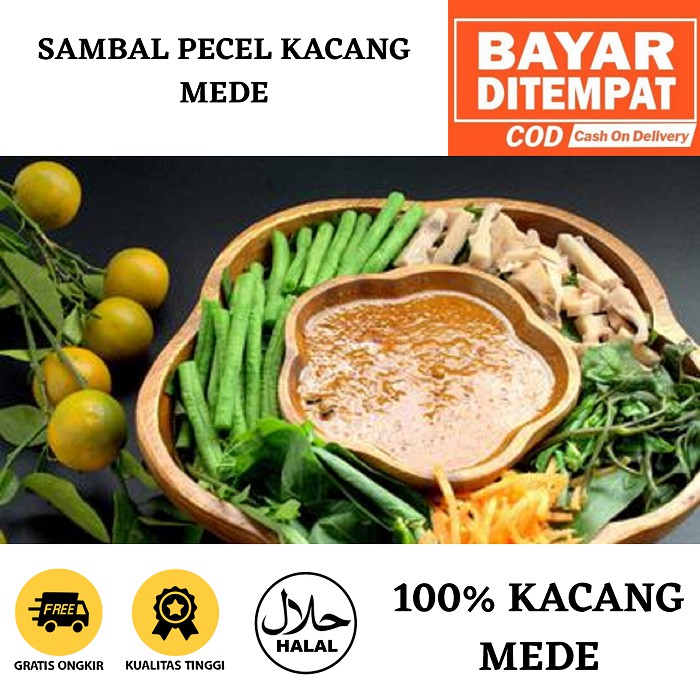 

TERLARIS Sambal Kacang MEDE Pedas Dan Gurih Khas Wonogiri