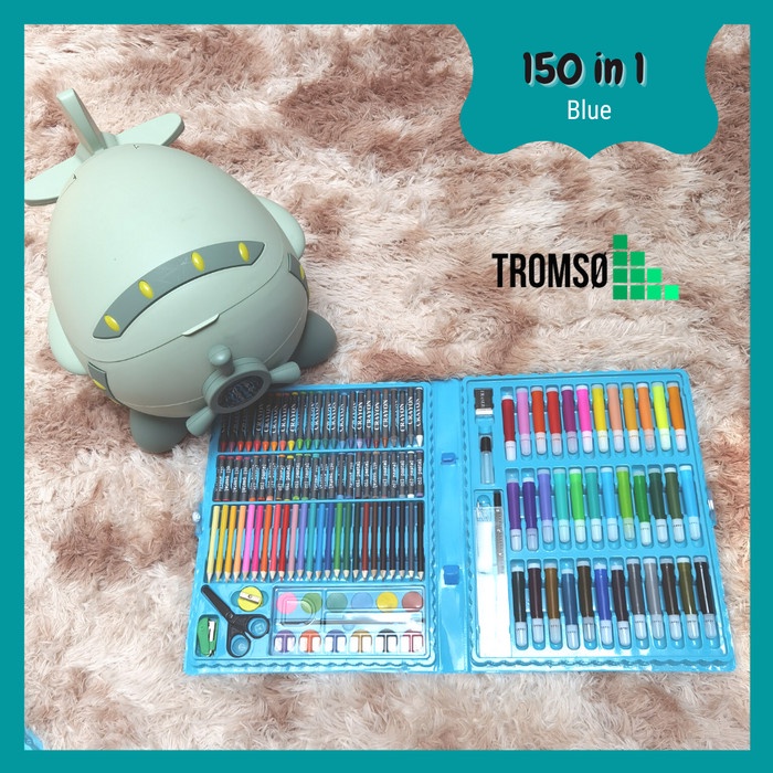 

Hot Sale Alat Gambar & Lukis / Crayon, Spidol, Pensil Warna (150/208In 1) Trendi