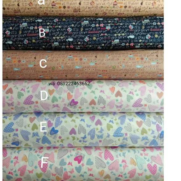 Grosir Motif Lucu Bahan Katun Jepang Shopee Indonesia