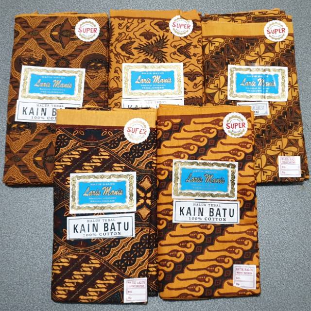 KAIN BATIK SOGA GENES SOLOAN / JARIK BATIK KAIN BERMOTIF TIDAK LICIN