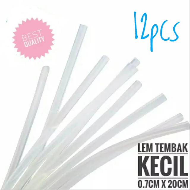 

[12 Pcs] PerLusin Lem Bakar Lem Lilin 0.7 X 20CM