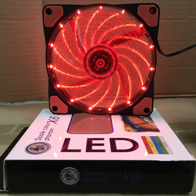 FAN Casing LED X6 Dazzle Colour Phantom pop