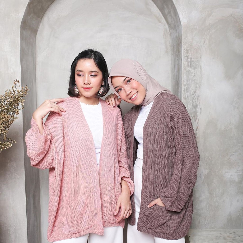 Cardigan Rajut Oversize Lavella premium 7 gauge by Galleraj-1