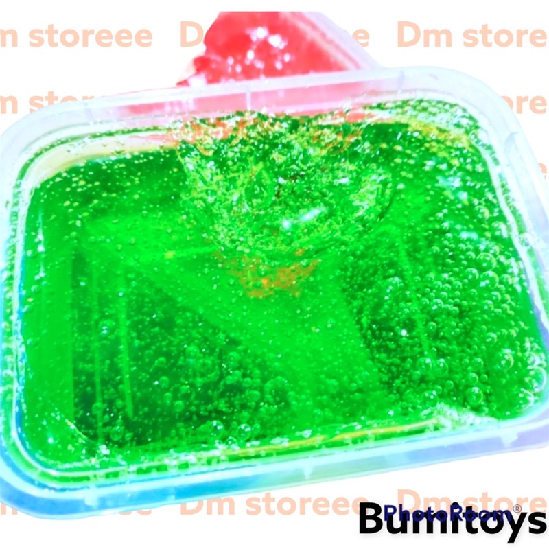 slime jelly glitter 250cc / slem murah / slime jiggly / slime original / mainan anak murah