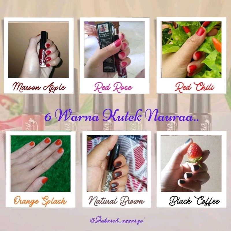 Naura Kutek Muslimah | Kutek Muslimah