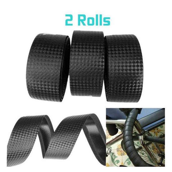 

Selotip Tape Pita Hitam Pelapis Penutup Stang Sepeda Nyaman Anti Slip