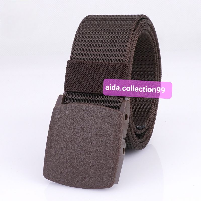 IKAT PINGGANG PRIA CANVAS TACTICAL MILITARY BELT/SABUK PRIA/GESPER PRIA/REALPICTPANJANG 120cm