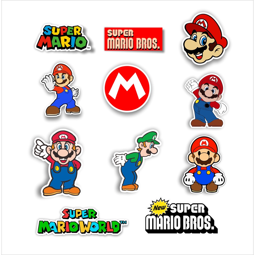 

Paket stiker TERBARU SUPERMARIO BROS Stiker Sticker Distro Black red blue Brand Case Phone logo Band Aesthetic Grosir Murah Pop Art Clothing Basic Daily Tumblr Laptop Motor Helm HP Casing Striping Label Merk Dinding Graftac Vinyl kualitas terbaik