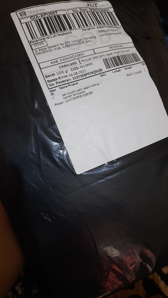 Set Couple Batik Saput Udeng + Kamen Lembaran