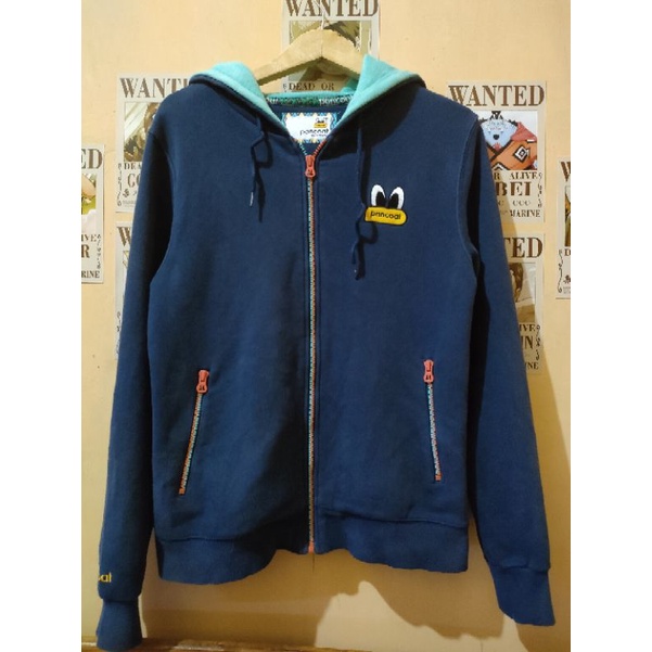 Hoodie Zipper Pancoat 3 Tone Color Second