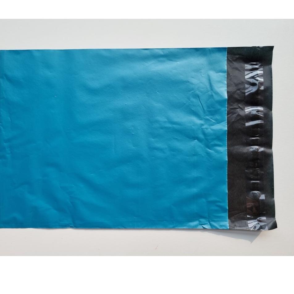 

レ POLYMAILER ±100PCS 25x35CM BIRU TOSCA SEMI GLOSSY PLASTIK POLYMAILER TOSCA BLUE ㅺ