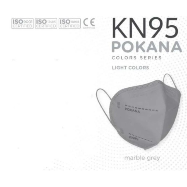 POKANA KN 95 6-ply Earloop Surgical Face Mask Adult - Box isi 12 pcs