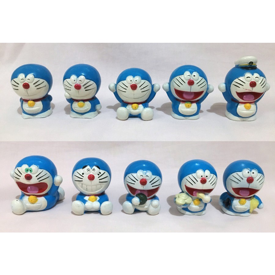 Doraemon Mini Figurine Set (10 pcs)