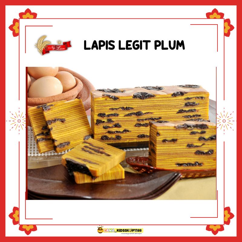 CANA EDISI IMLEK LAPIS LEGIT PLUM NY. LIEM HAMPERS CNY PREMIUM