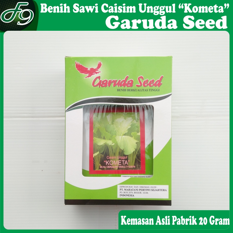 Benih Bibit Sawi Manis Caisim Unggul Kometa Garuda Seed 20 Gram