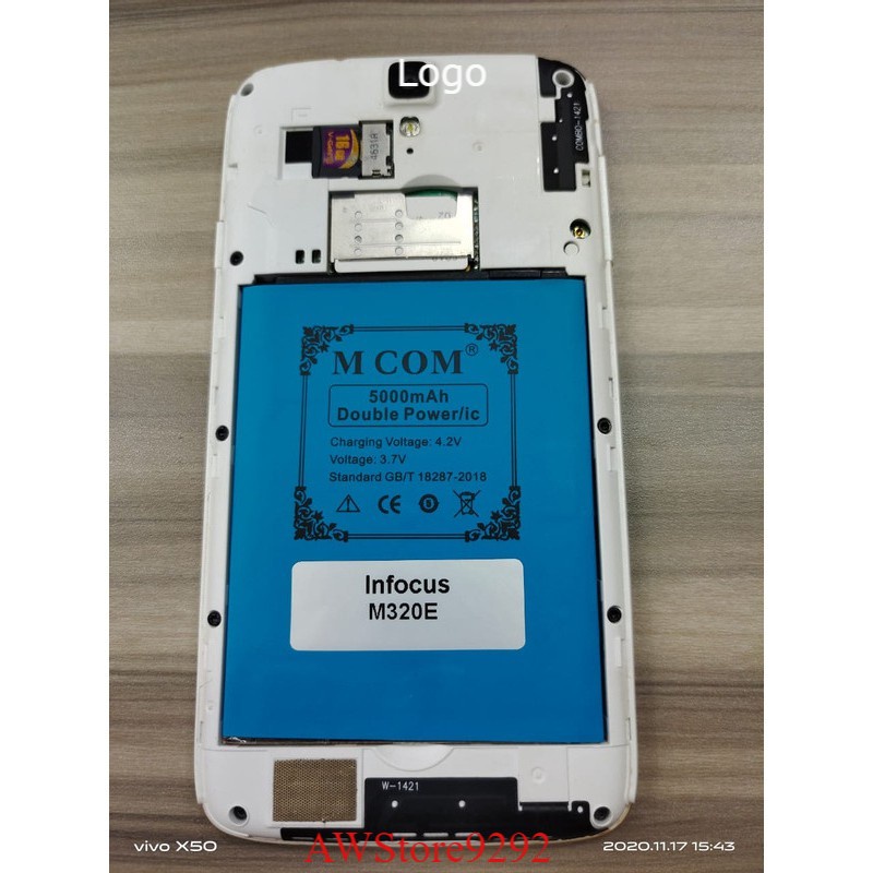 Mcom Battery Batre Baterai Double Power Mcom Infocus M320E