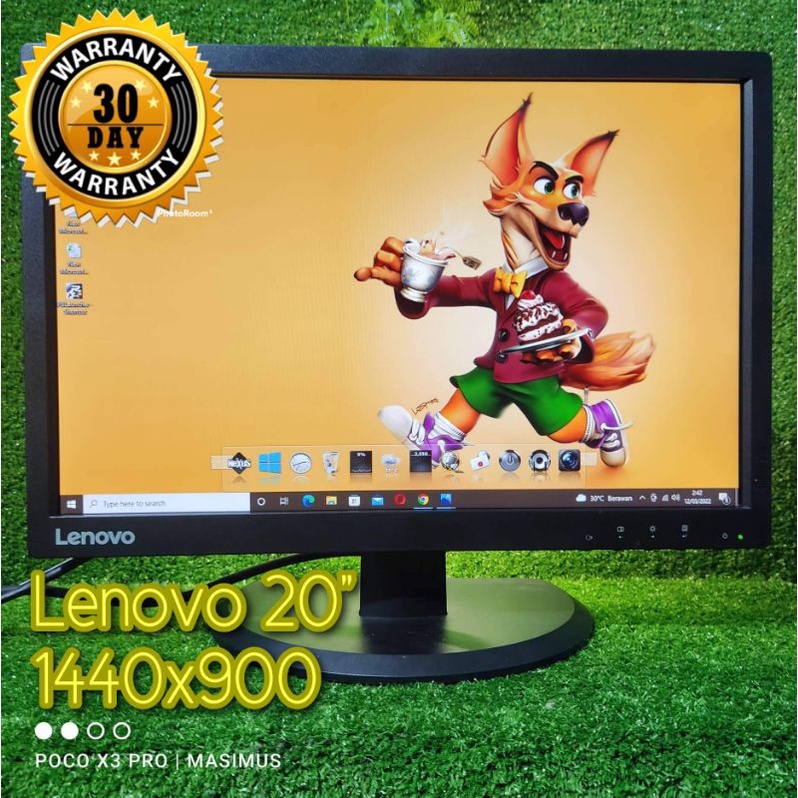 Monitor Komputer Lenovo 20 inch E2054A