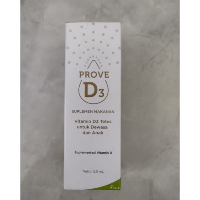 vit prove D3 drop / tetes
