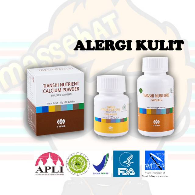Paket alergi kulit  solusi alergi kulit best seller
