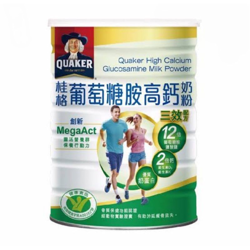 

PROMO Quaker High Calcium Glucosamine Milk Powder (1.5kg)