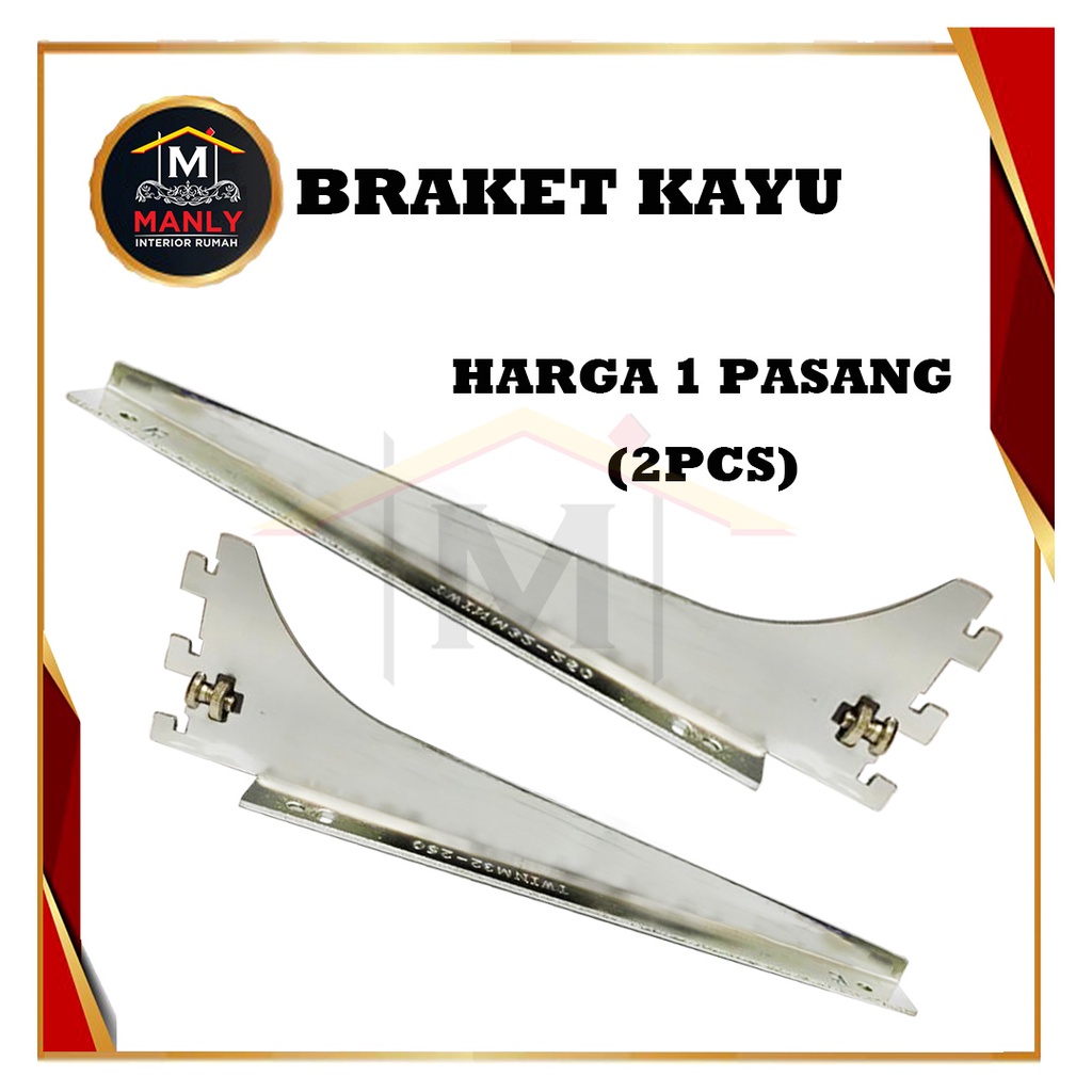 Breket Papan Kayu / Braket Kayu atau Braket Triplek..