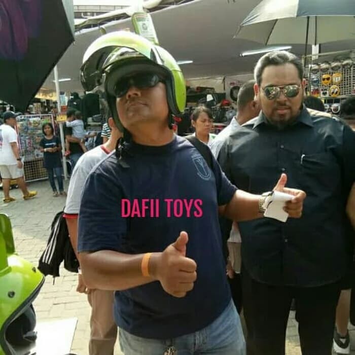 Helm Retro Bogo Tabung Gas LPG 3KG SNI - Hijau & Pink