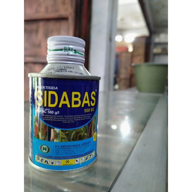 Sidabas 500EC 100 ml-obat pembasmi hama sidabas ukuran 100 ml