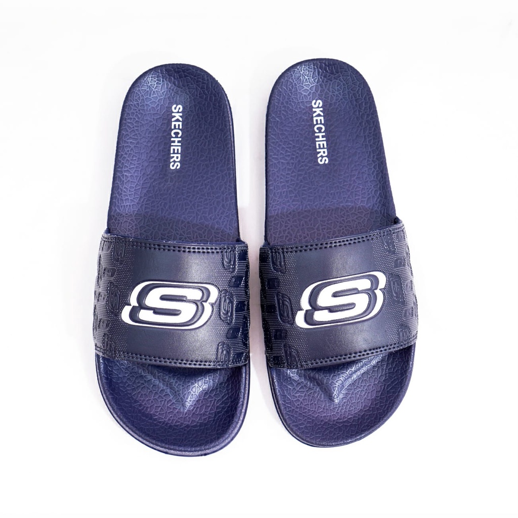 Sandal Skechers Slide Pria Terbaru Sendal Selop Cowok Sketchers Kekininan Sendal Slide Cowok