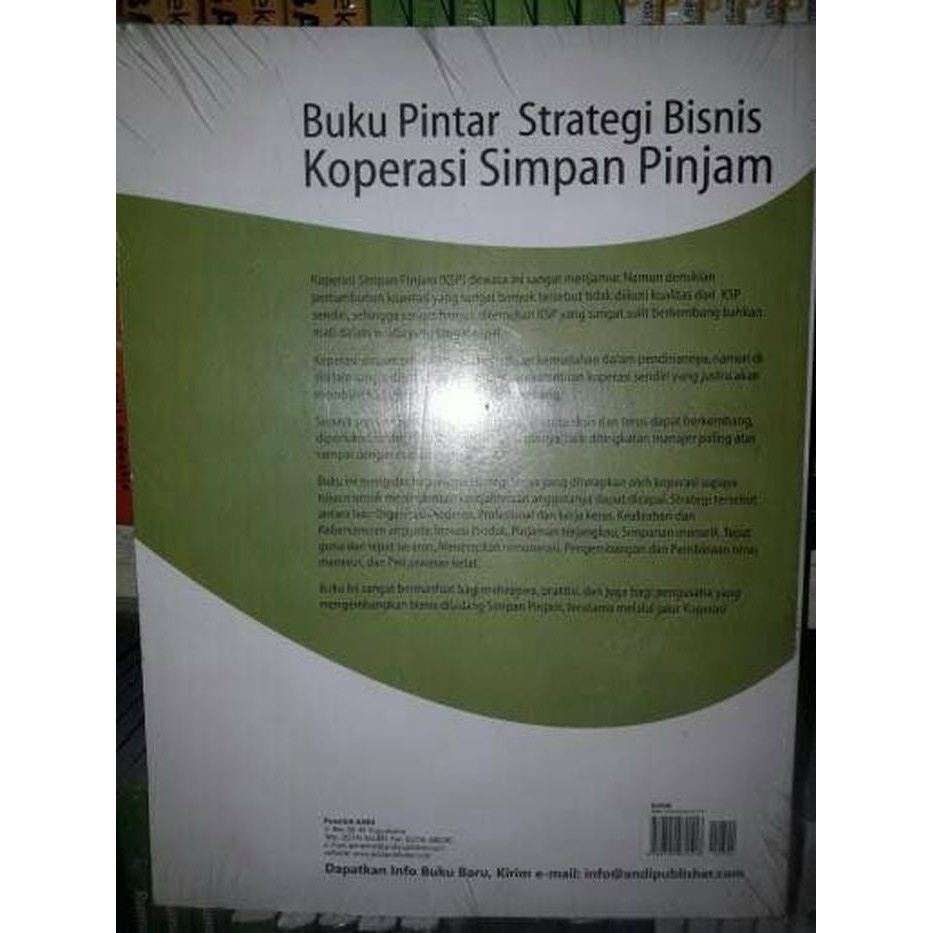 Buku Pintar Strategi Bisnis Koperasi Simpan Pinjam