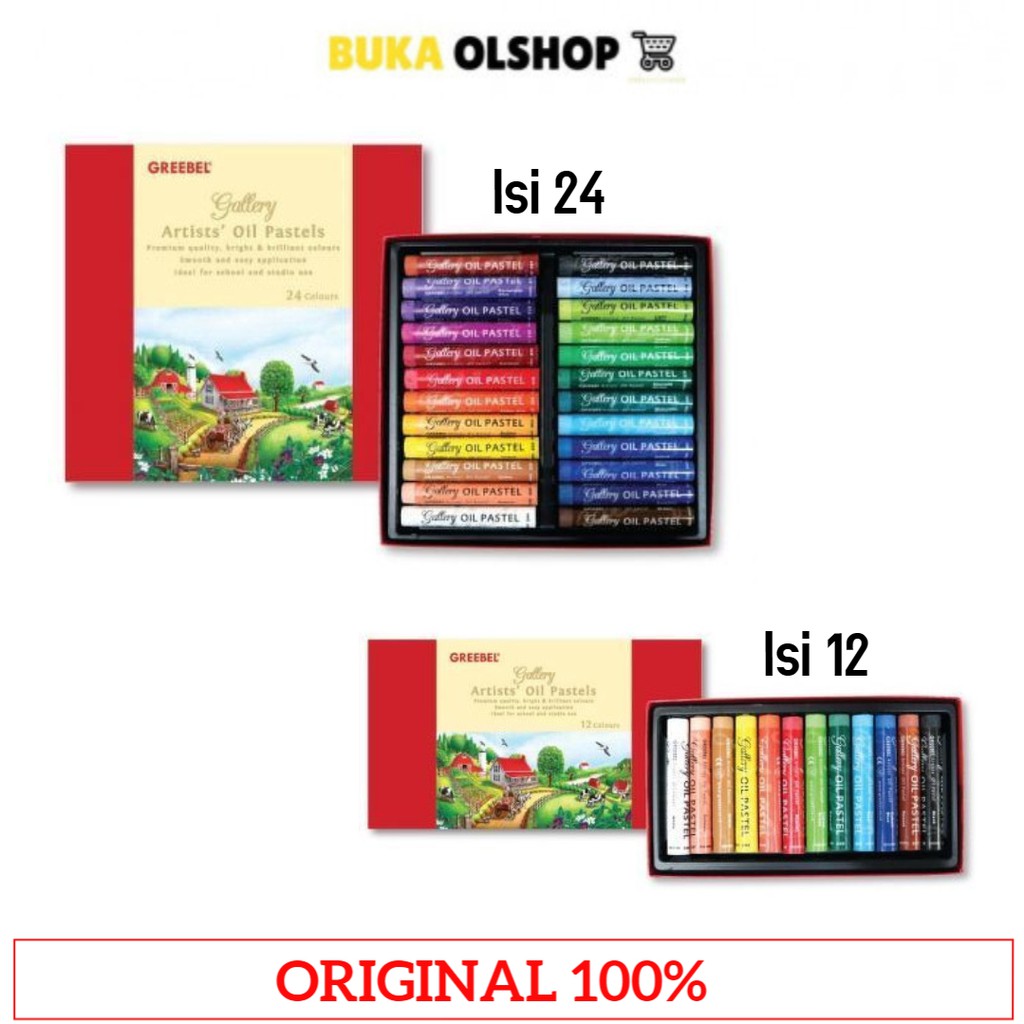 

Crayon Greebel Artist 12 24 36 Colors Oil Pastel Greebel
