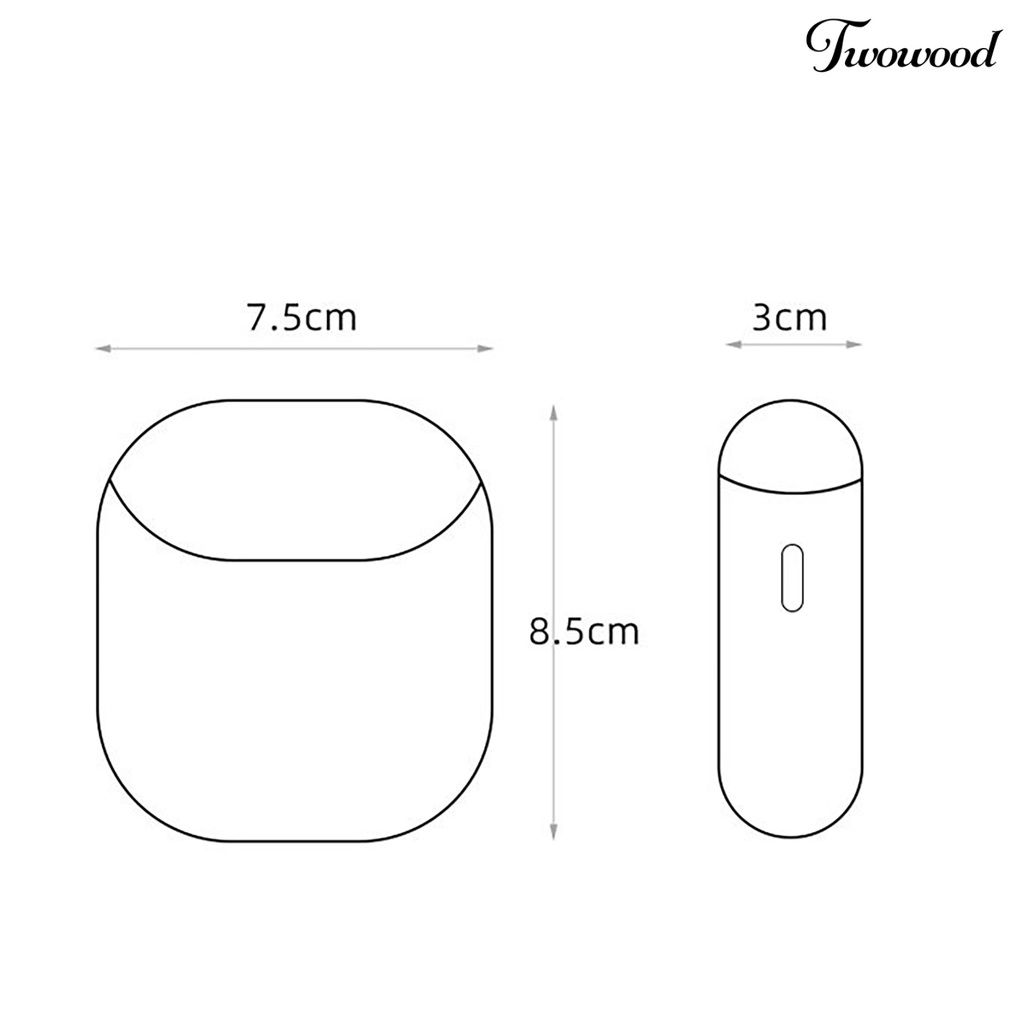 Twowood Gunting Kuku Elektrik Ergonomis Anti Cipratan Untuk Bayi / Dewasa