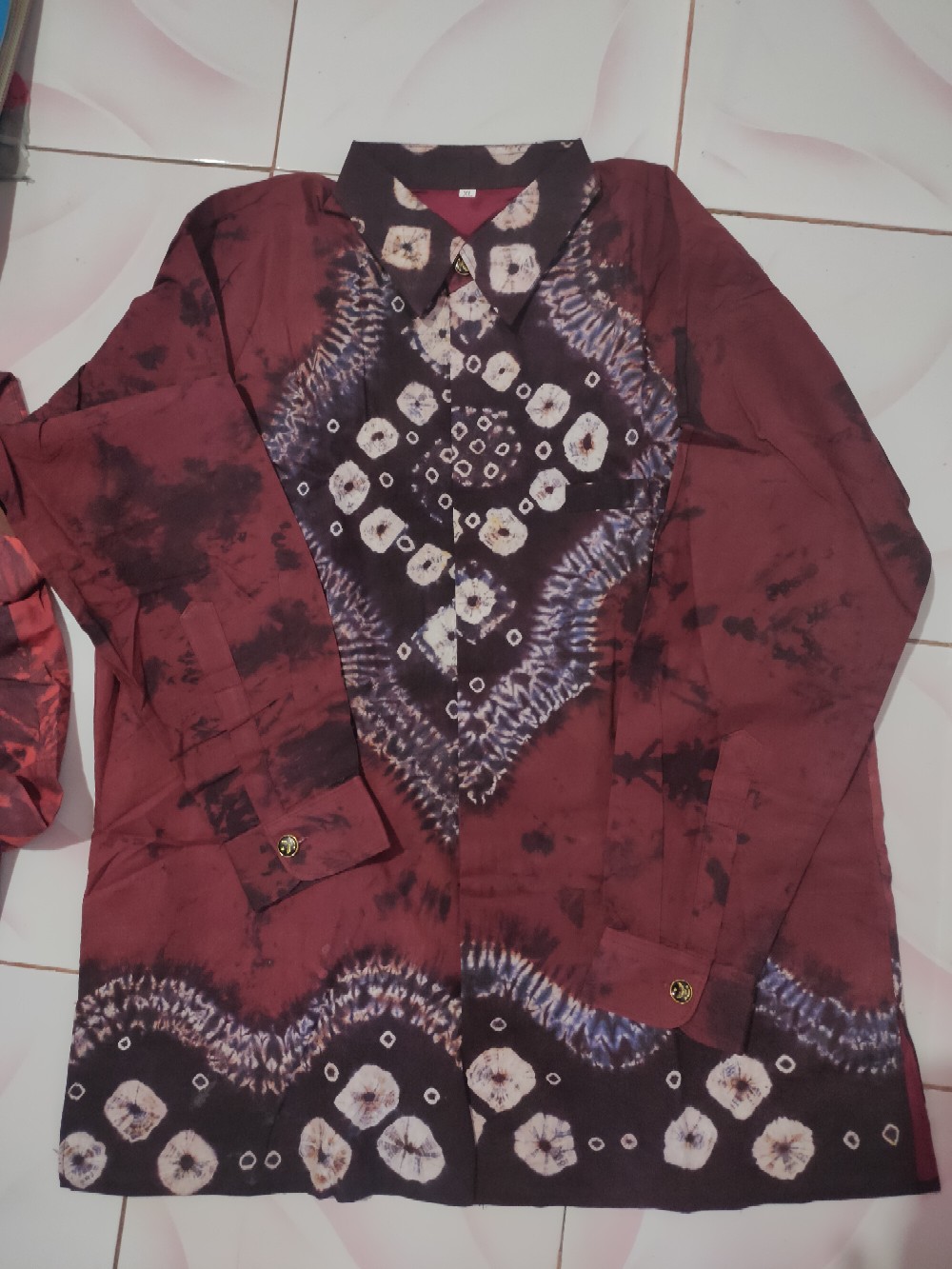 Jumputan Palembang (kemeja Cowok)