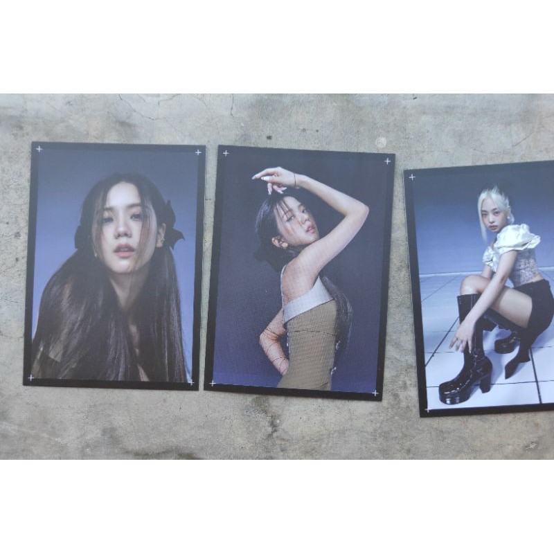 POSTCARD JISOO JENNIE HYLT HOW YOU LIKE THAT