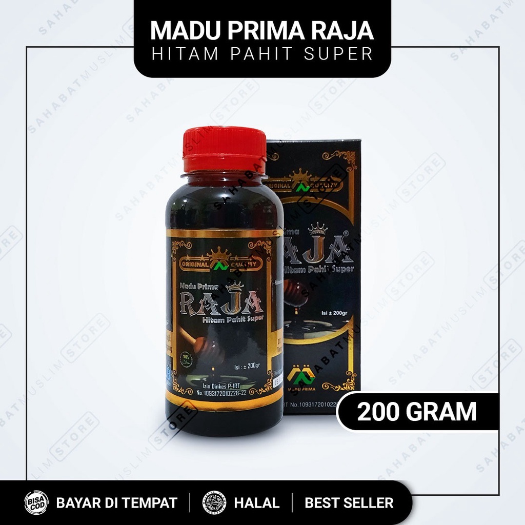 

Madu Raja Prima 200gr - Untuk Daya Tahan Tubuh dan Diabetes