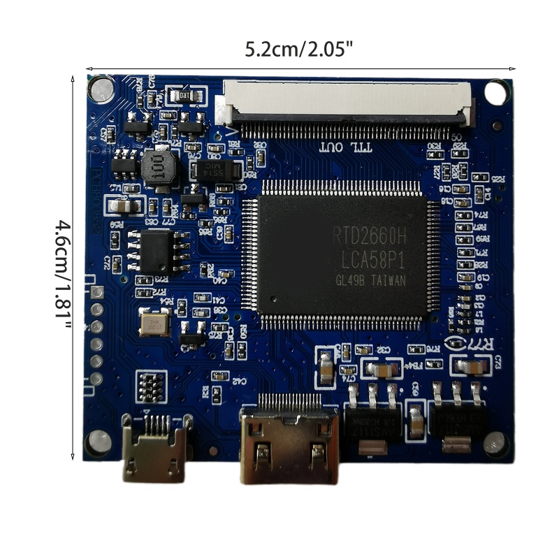 Btsg Controller Board Papan Kontroler LCD 50Pin 7300101463 Loyang Sekat 1024x600