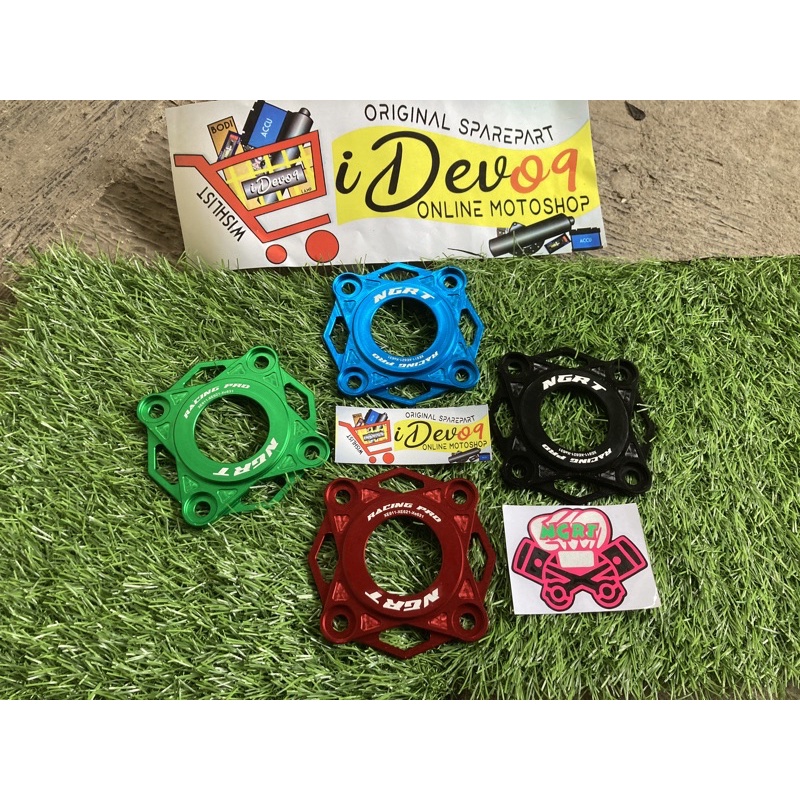 Spacer Gear Cover Napgear Belakang Satria Fu Facelift Satria Fu Fi NGRT Racing