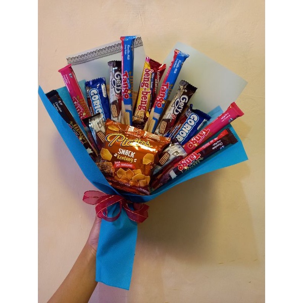 

buket snack by paruracraft.id