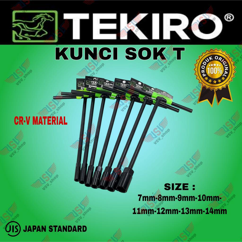 Tekiro Kunci sok T TEKIRO 7-14 mm Tekiro HARGA SATUAN... DIKIRIM SESUAI VARIAN YG DIPILIH BUKAN CATATAN